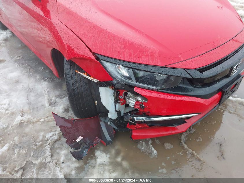 2019 HONDA CIVIC LX - 2HGFC2F68KH577299