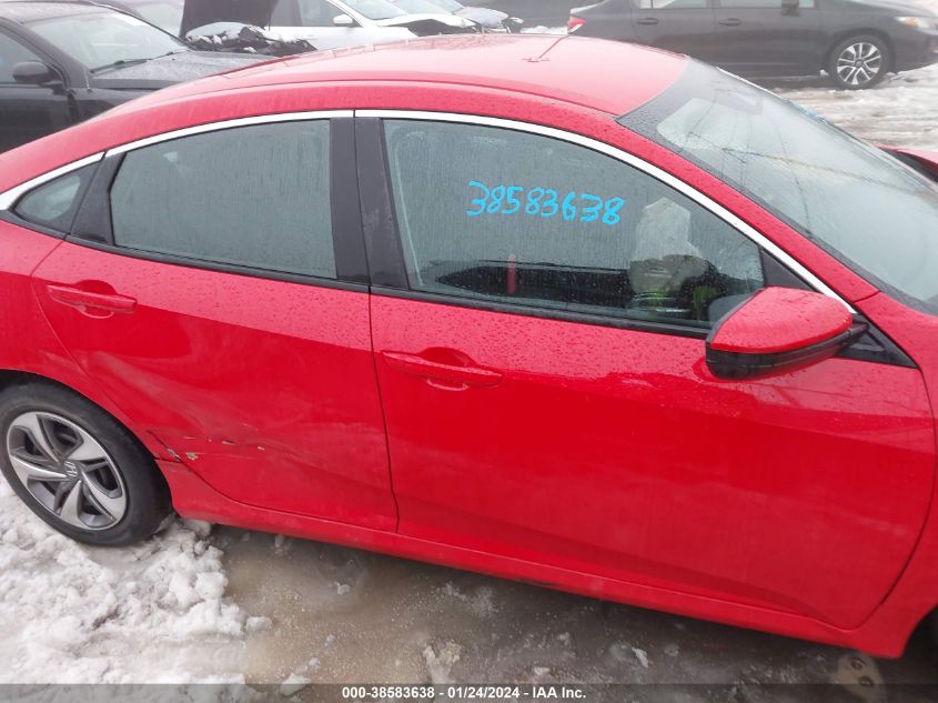 2019 HONDA CIVIC LX - 2HGFC2F68KH577299