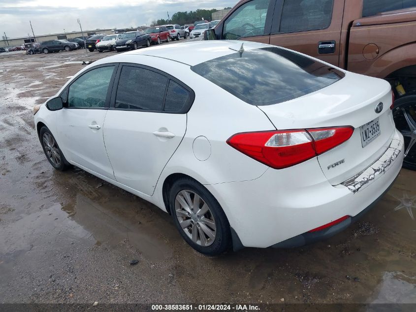 2014 KIA FORTE LX - KNAFX4A68E5168833