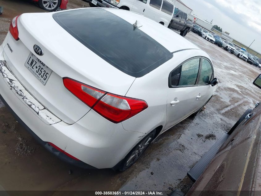 2014 KIA FORTE LX - KNAFX4A68E5168833