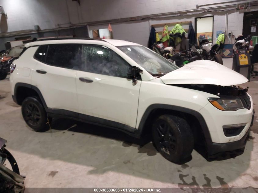 2017 JEEP NEW COMPASS SPORT 4X4 3C4NJDAB9HT642435