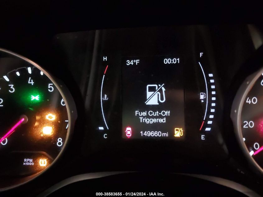 2017 JEEP NEW COMPASS SPORT 4X4 3C4NJDAB9HT642435