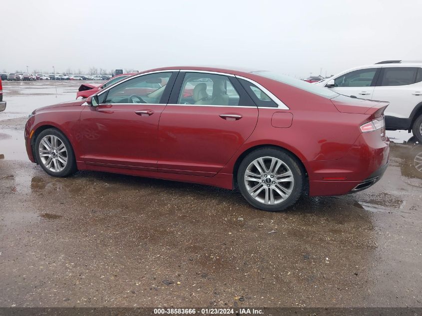 2014 LINCOLN MKZ - 3LN6L2G94ER832395
