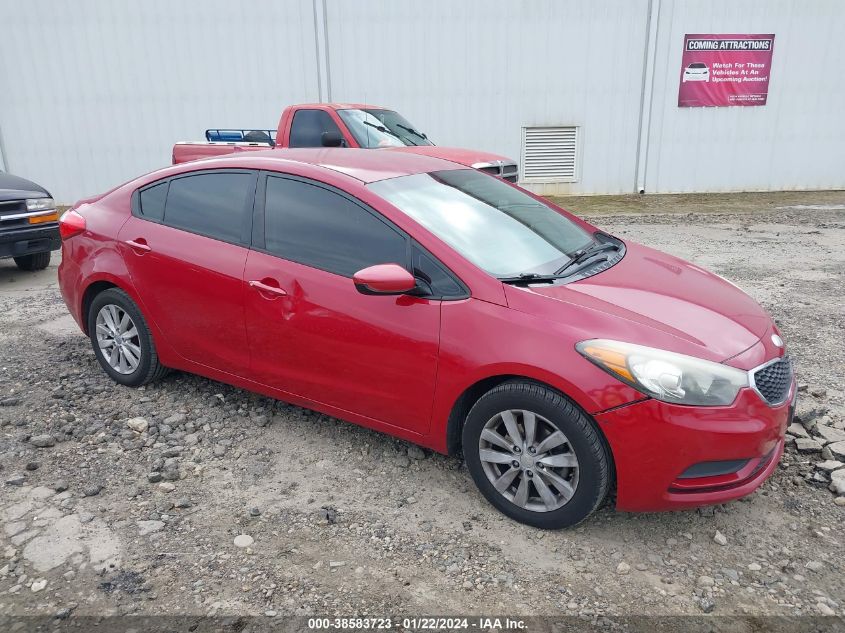 2014 KIA FORTE LX - KNAFK4A64E5072096
