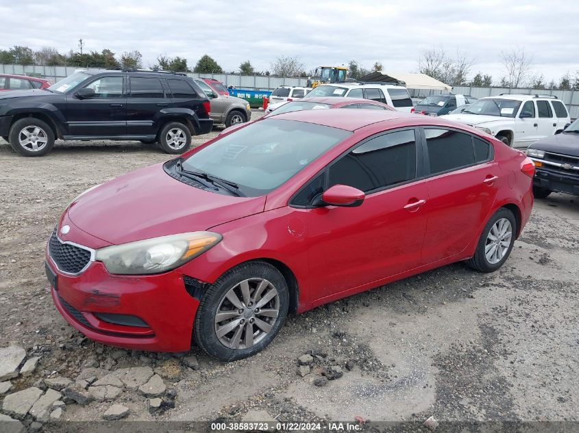 2014 KIA FORTE LX - KNAFK4A64E5072096