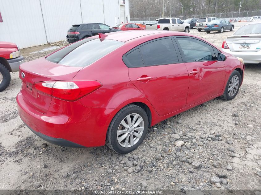 2014 KIA FORTE LX - KNAFK4A64E5072096