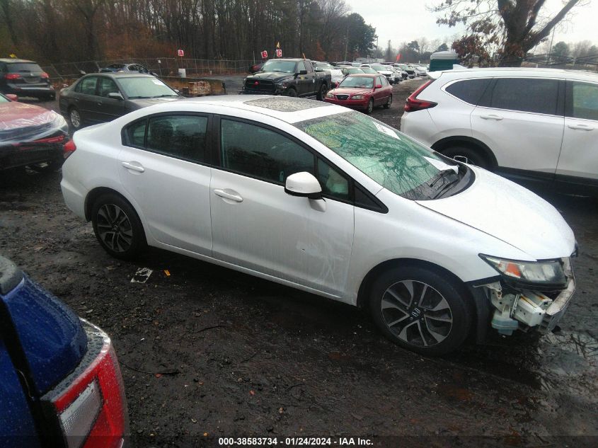 2013 HONDA CIVIC EXL - 19XFB2F91DE281194