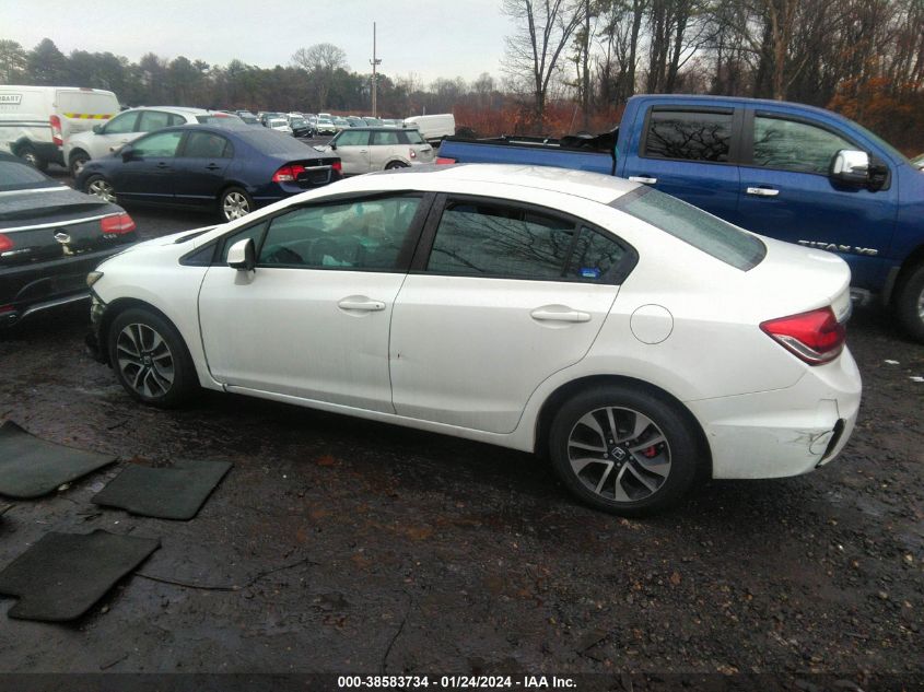 2013 HONDA CIVIC EXL - 19XFB2F91DE281194