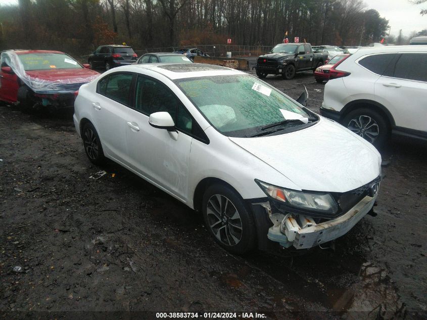 2013 HONDA CIVIC EXL - 19XFB2F91DE281194