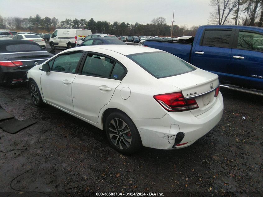 2013 HONDA CIVIC EXL - 19XFB2F91DE281194