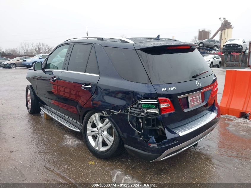2015 MERCEDES-BENZ ML 350 4MATIC - 4JGDA5HB5FA566025