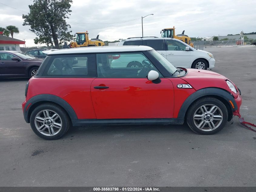2013 MINI HARDTOP COOPER S - WMWSV3C50DT391011