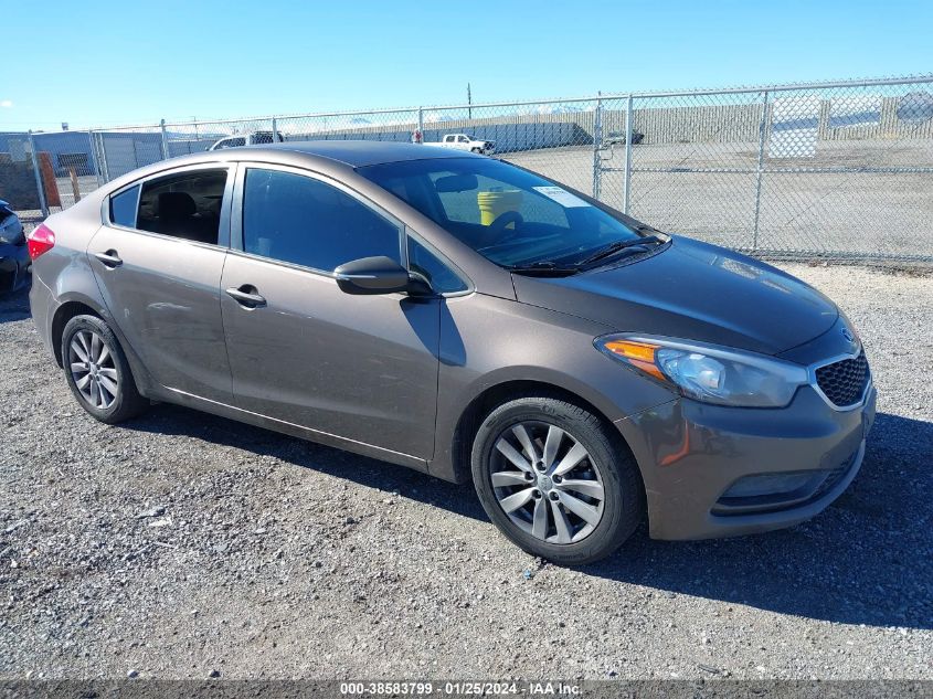 2014 KIA FORTE LX - KNAFX4A67E5211493