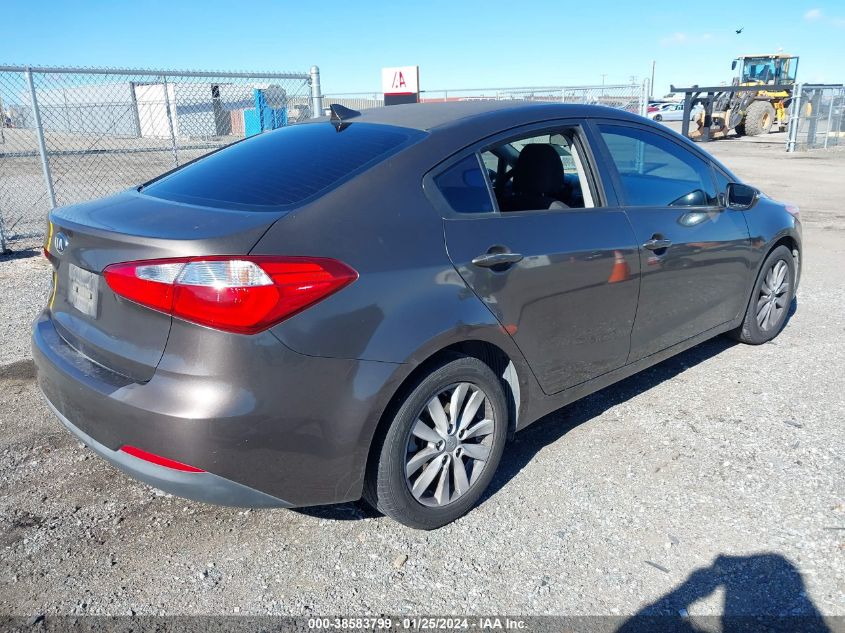 2014 KIA FORTE LX - KNAFX4A67E5211493