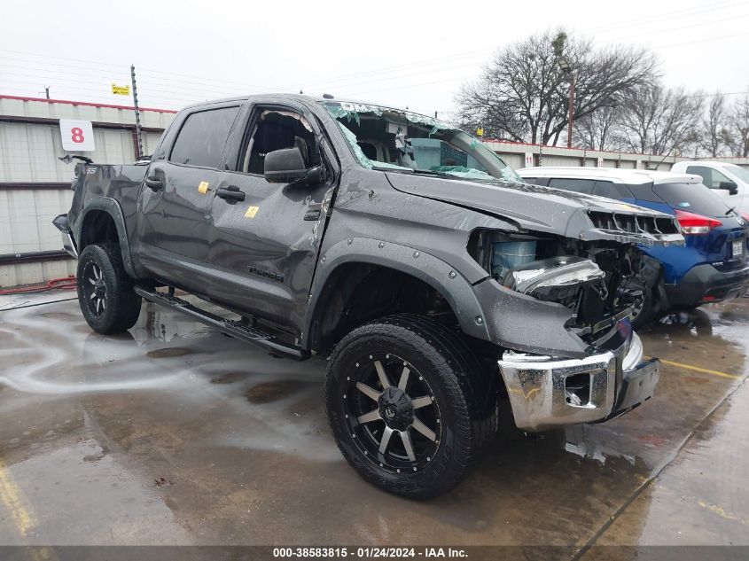 Lot #2573020695 2018 TOYOTA TUNDRA SR5 5.7L V8 salvage car