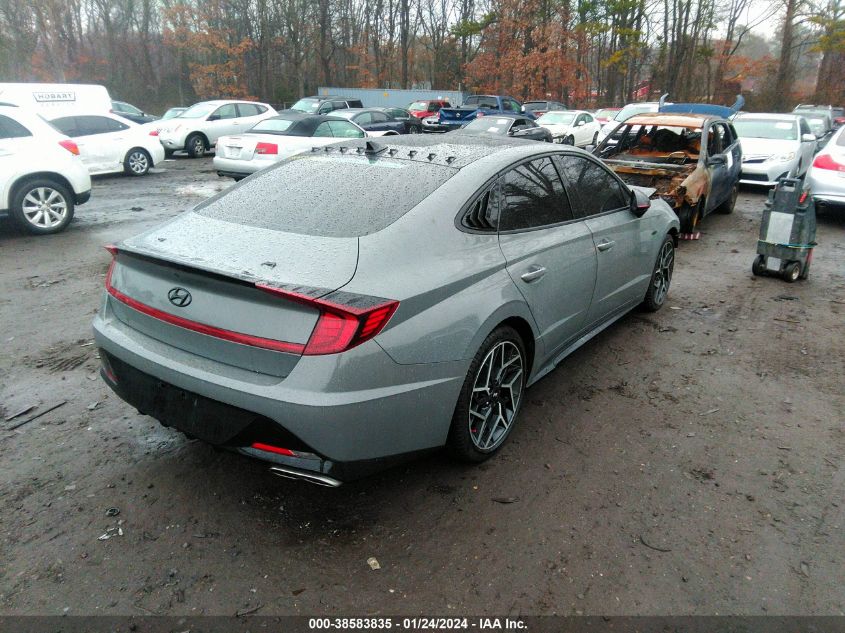 2022 HYUNDAI SONATA N LINE - KMHL14JC5NA245884