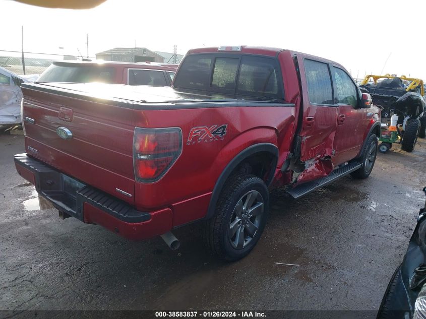 2013 FORD F-150 FX4 - 1FTFW1EFXDKF25637