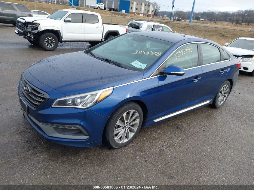 5NPE34AFXFH061455 | 2015 HYUNDAI SONATA