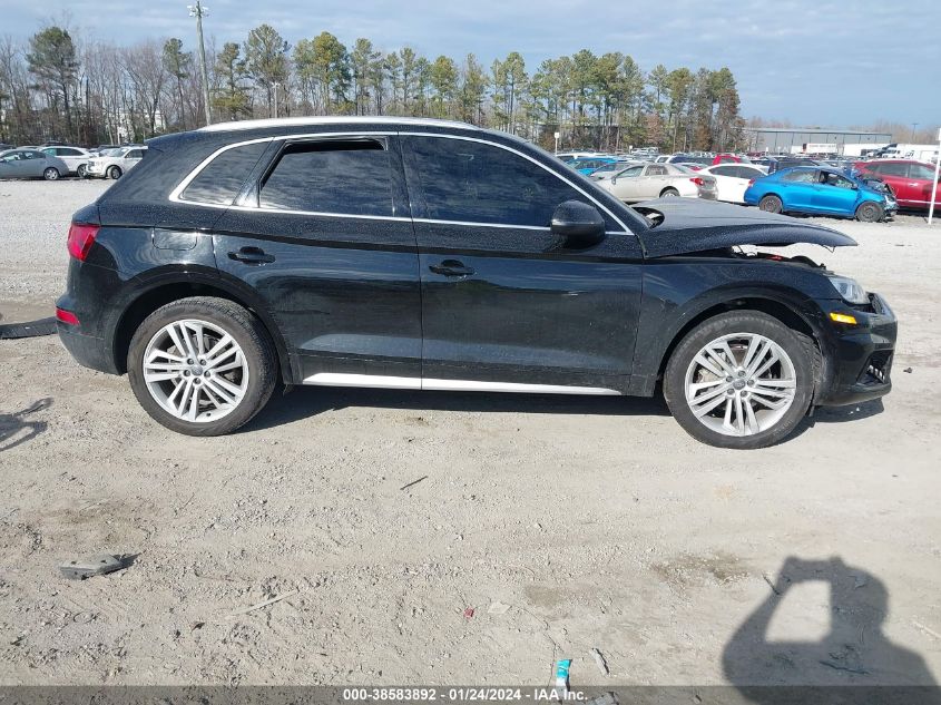 2018 AUDI Q5 2.0T PREMIUM/2.0T TECH PREMIUM - WA1BNAFYXJ2134964