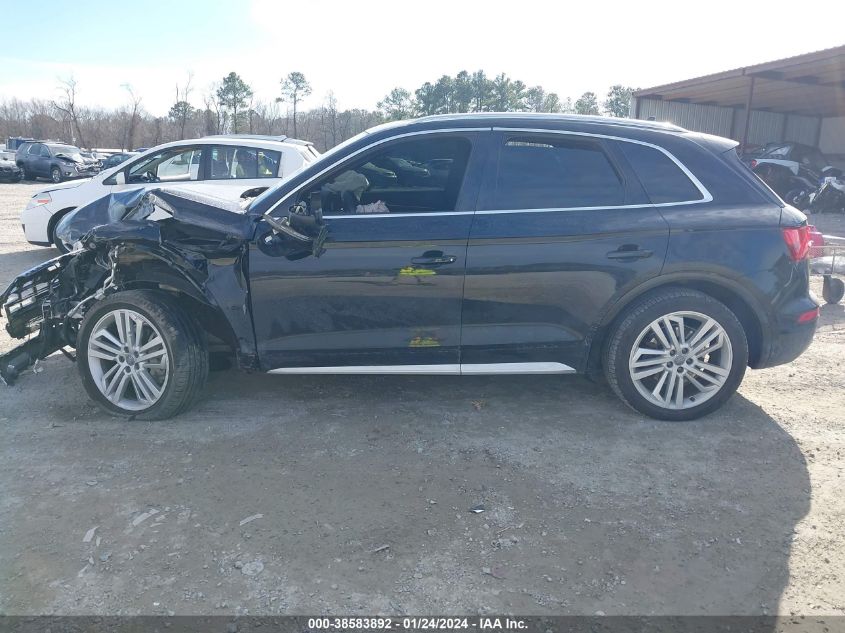 2018 AUDI Q5 2.0T PREMIUM/2.0T TECH PREMIUM - WA1BNAFYXJ2134964