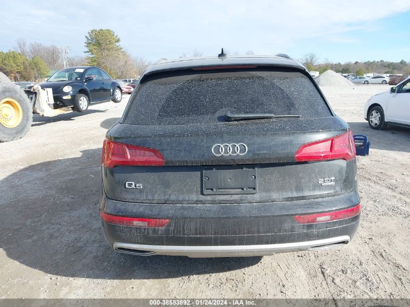 2018 AUDI Q5 2.0T PREMIUM/2.0T TECH PREMIUM - WA1BNAFYXJ2134964