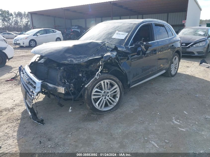 2018 AUDI Q5 2.0T PREMIUM/2.0T TECH PREMIUM - WA1BNAFYXJ2134964