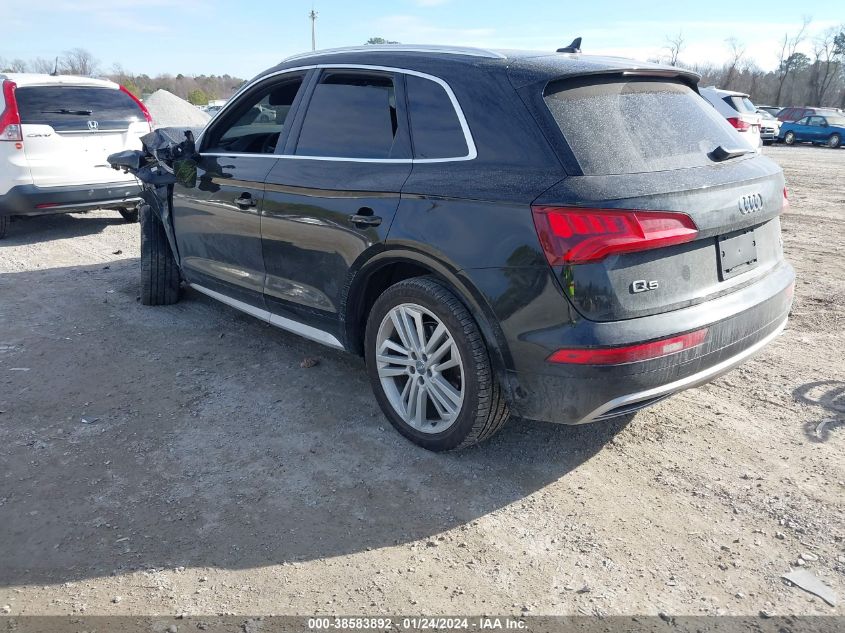 2018 AUDI Q5 2.0T PREMIUM/2.0T TECH PREMIUM - WA1BNAFYXJ2134964