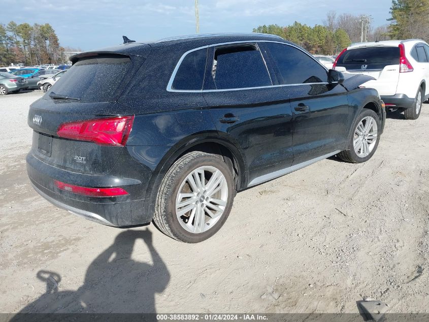 2018 AUDI Q5 2.0T PREMIUM/2.0T TECH PREMIUM - WA1BNAFYXJ2134964