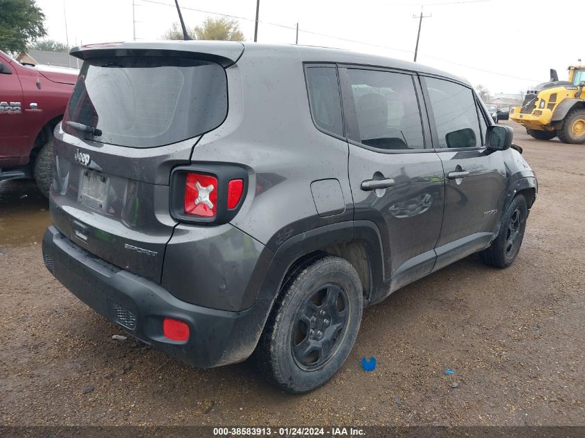2018 JEEP RENEGADE SPORT - ZACCJAAB2JPG70337
