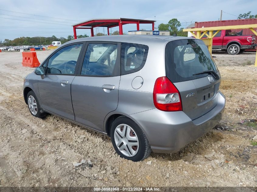 JHMGD38438S004120 | 2008 HONDA FIT