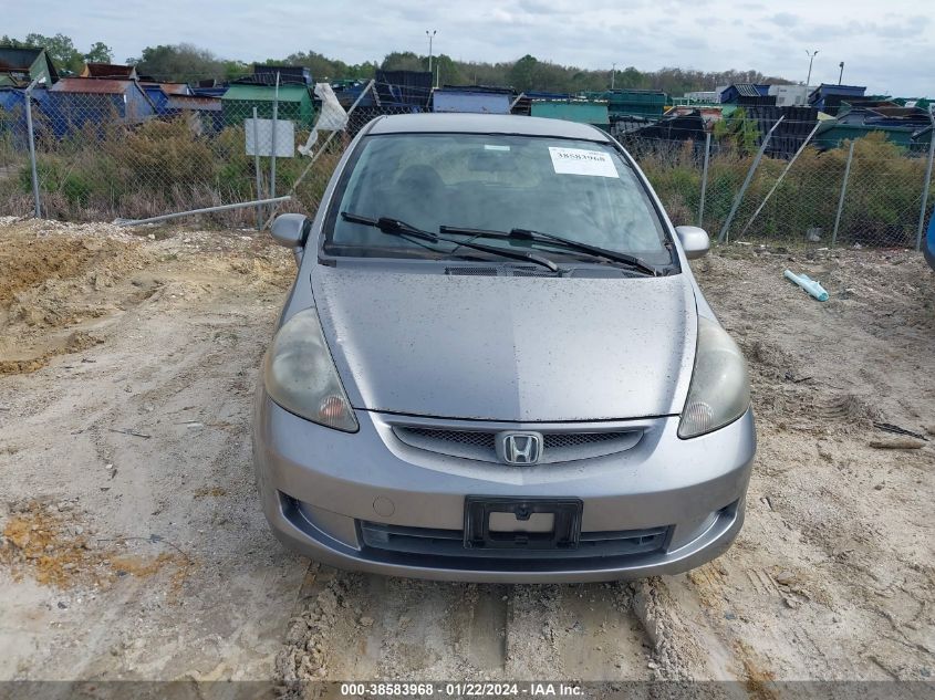 JHMGD38438S004120 | 2008 HONDA FIT