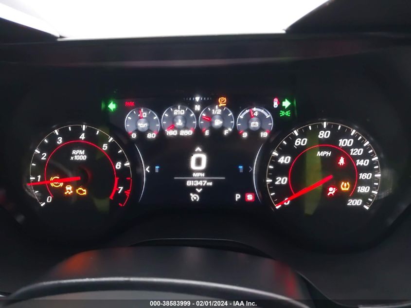 2020 CHEVROLET CAMARO RWD  2SS - 1G1FH3D72L0110203