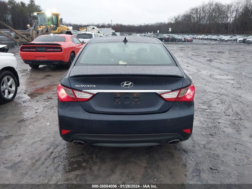 2014 HYUNDAI SONATA SE/LIMITED - 5NPEC4AC7EH896790