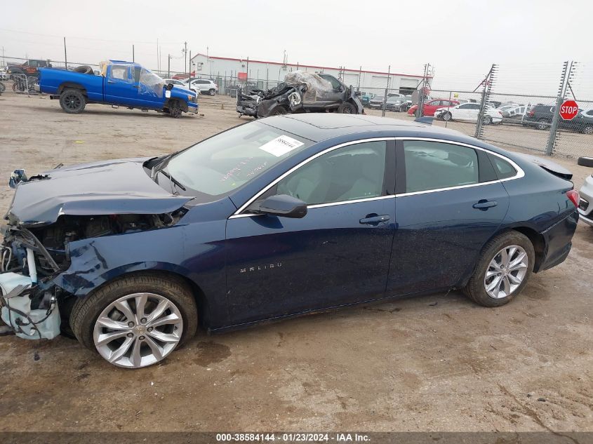2022 CHEVROLET MALIBU LT - 1G1ZD5ST5NF133933