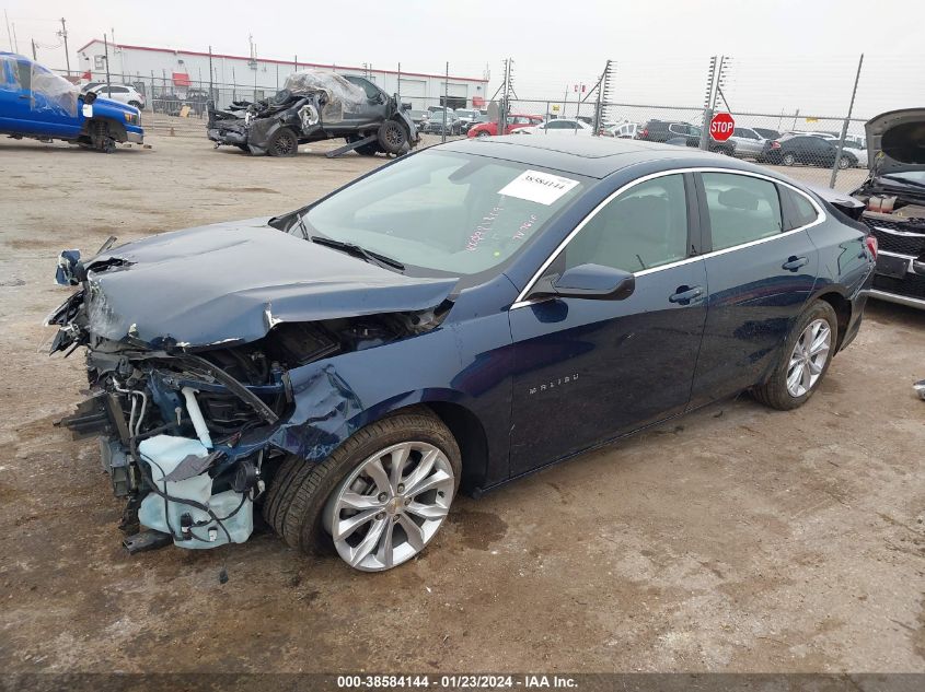 2022 CHEVROLET MALIBU LT - 1G1ZD5ST5NF133933