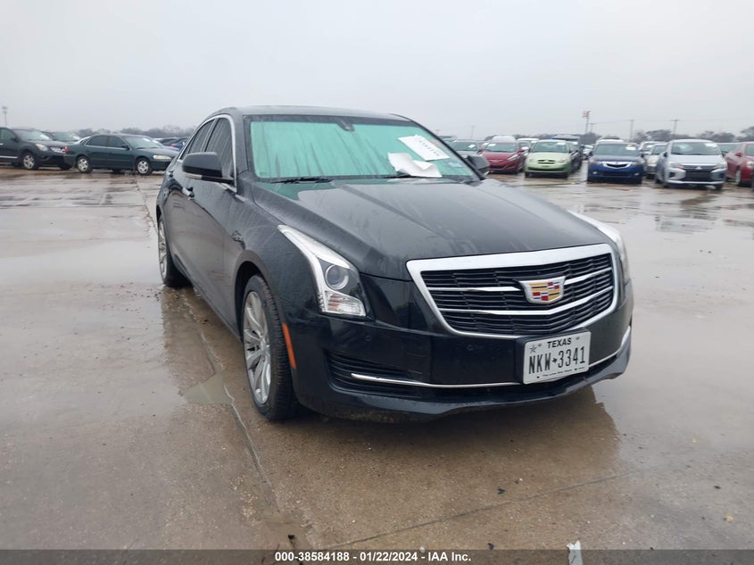 VIN 1G6AH5RX9H0158071 2017 CADILLAC ATS LUXURY