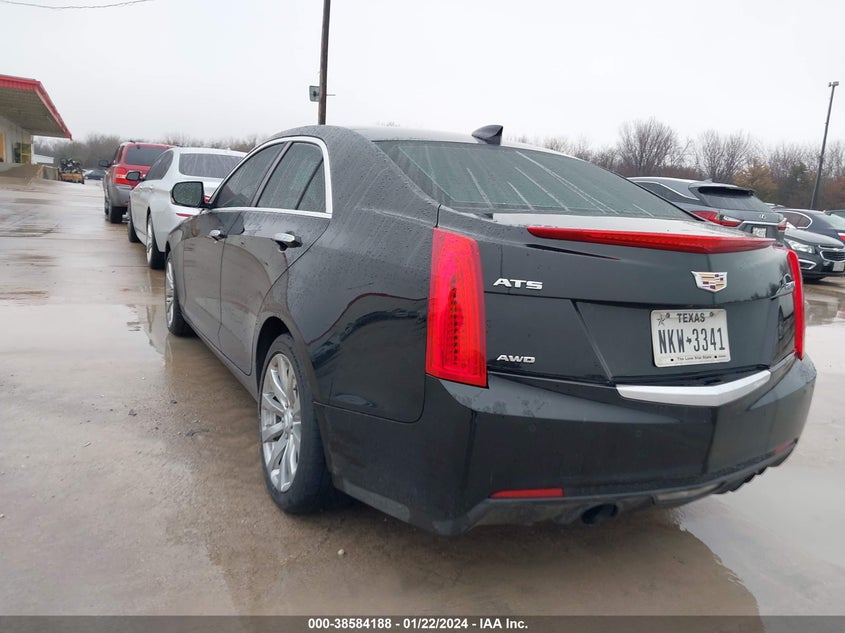 VIN 1G6AH5RX9H0158071 2017 CADILLAC ATS LUXURY