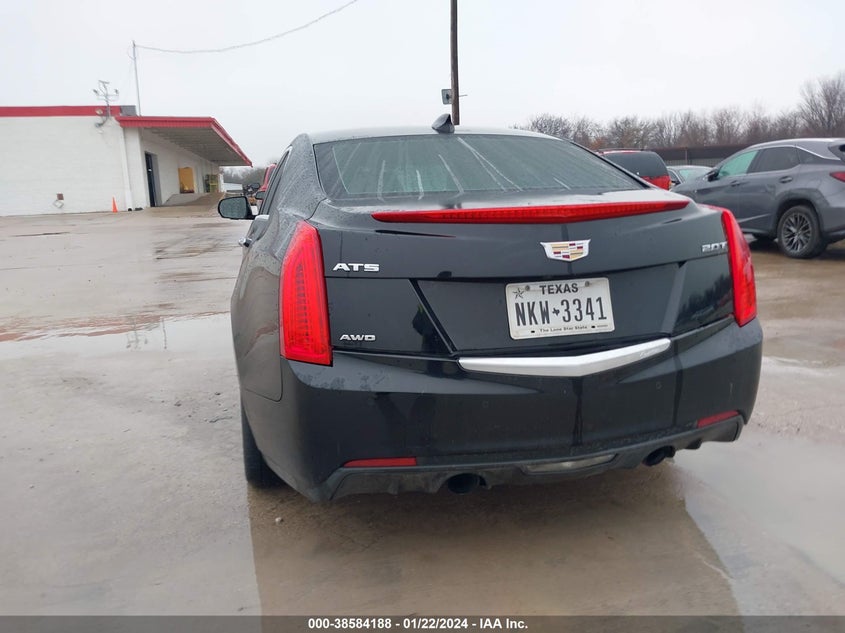 VIN 1G6AH5RX9H0158071 2017 CADILLAC ATS LUXURY