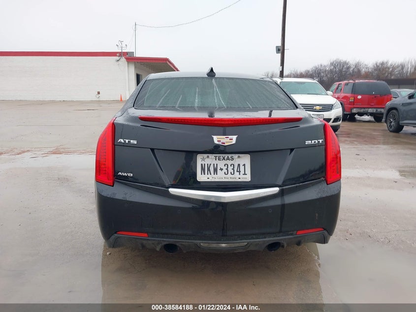 VIN 1G6AH5RX9H0158071 2017 CADILLAC ATS LUXURY