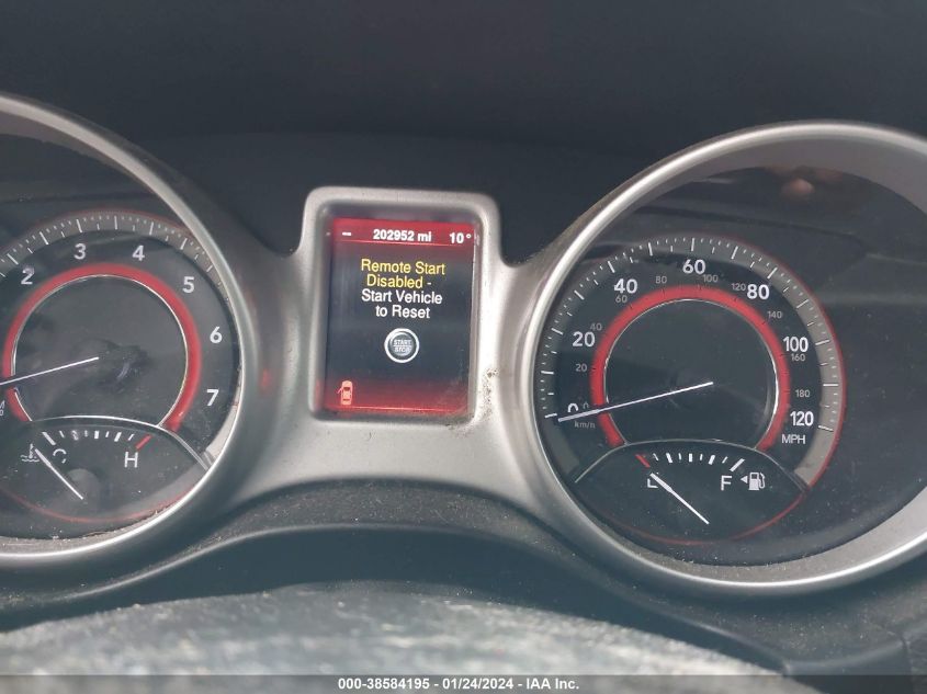 2013 DODGE JOURNEY SXT - 3C4PDCBG6DT631343