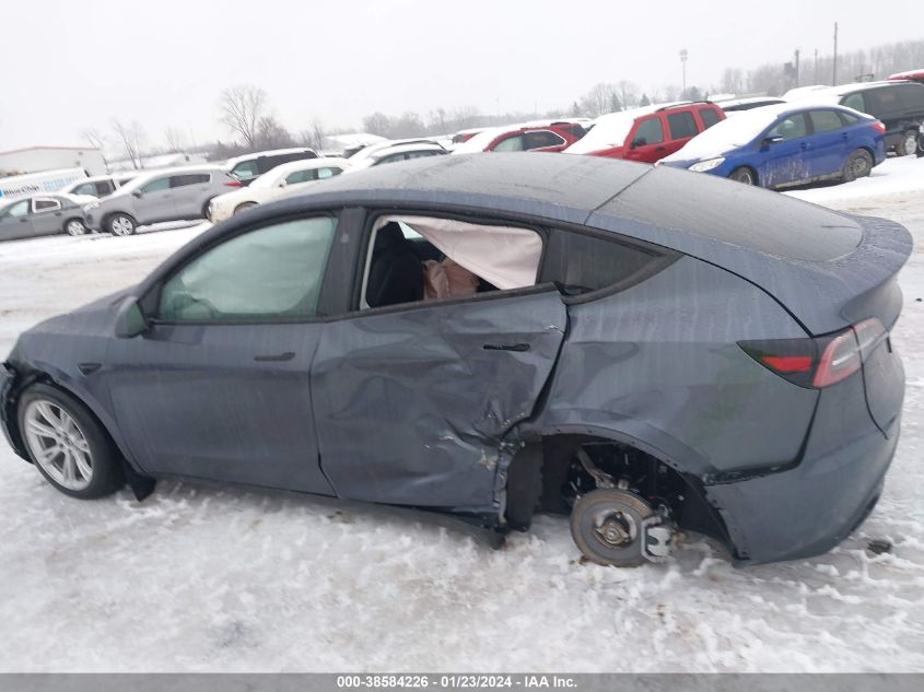 2023 TESLA MODEL Y AWD/LONG RANGE DUAL MOTOR ALL-WHEEL DRIVE - 7SAYGDEE5PA177469