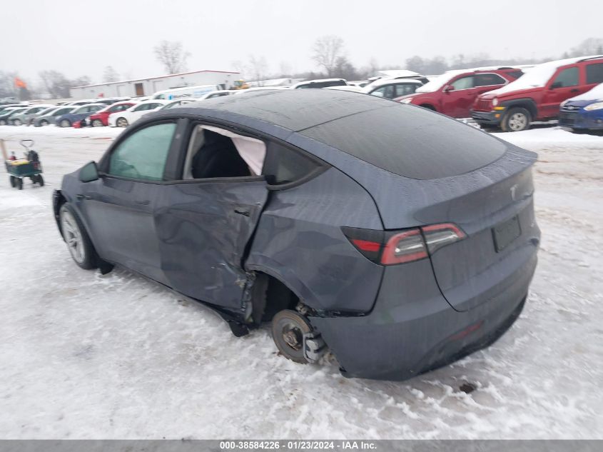 2023 TESLA MODEL Y AWD/LONG RANGE DUAL MOTOR ALL-WHEEL DRIVE - 7SAYGDEE5PA177469