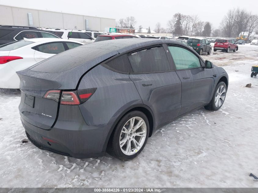 2023 TESLA MODEL Y AWD/LONG RANGE DUAL MOTOR ALL-WHEEL DRIVE - 7SAYGDEE5PA177469