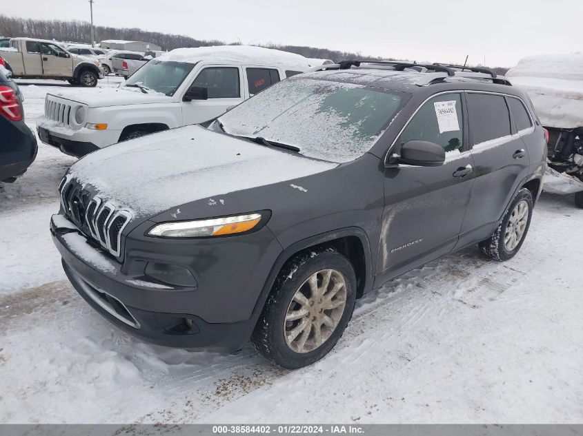 2016 JEEP CHEROKEE LIMITED - 1C4PJMDS3GW228788