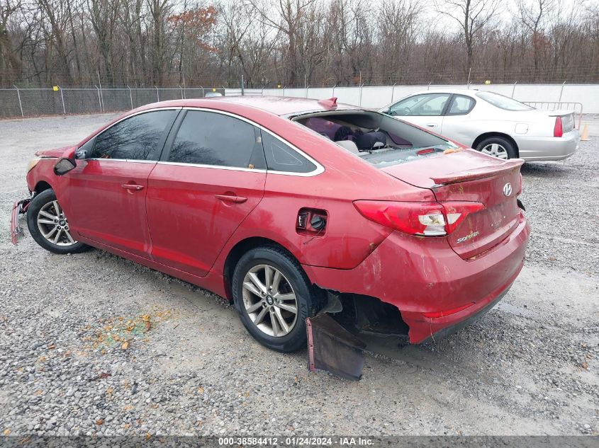 2015 HYUNDAI SONATA SE - 5NPE24AF5FH171106