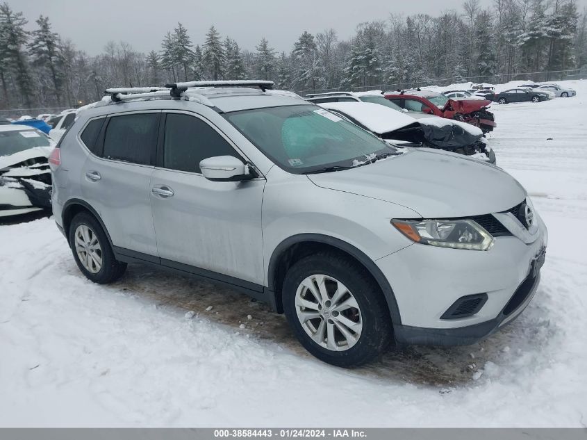 2015 NISSAN ROGUE S/SL/SV - KNMAT2MV3FP514065