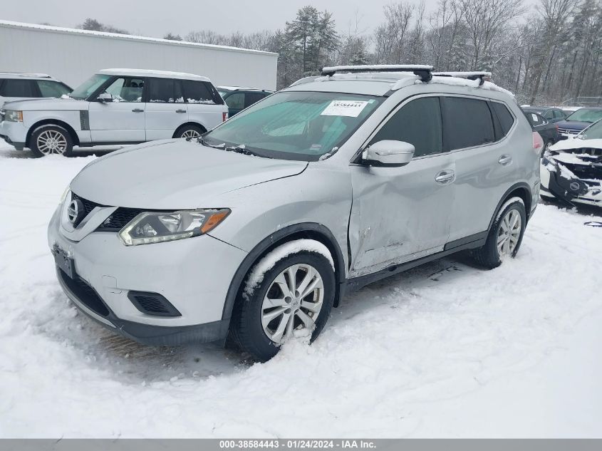 2015 NISSAN ROGUE S/SL/SV - KNMAT2MV3FP514065