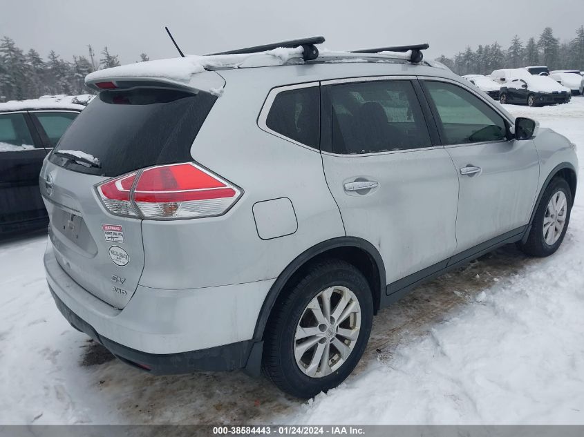 2015 NISSAN ROGUE S/SL/SV - KNMAT2MV3FP514065
