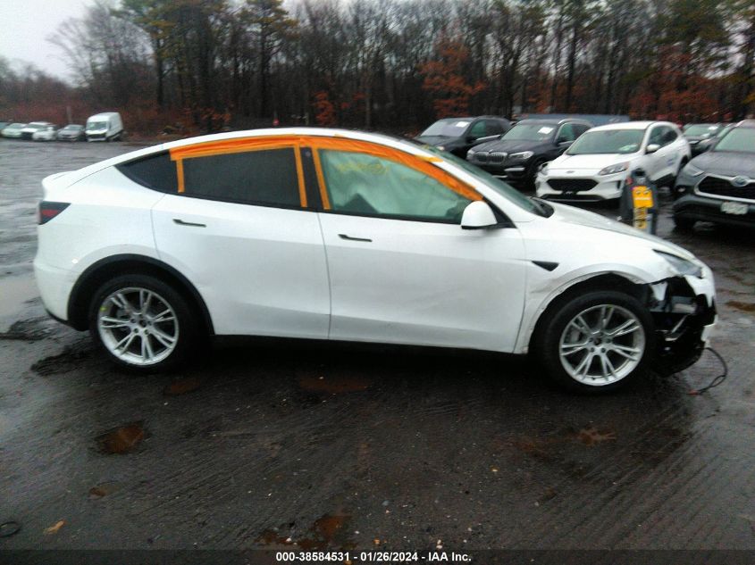 2021 TESLA MODEL Y LONG RANGE DUAL MOTOR ALL-WHEEL DRIVE - 5YJYGAEE9MF145991