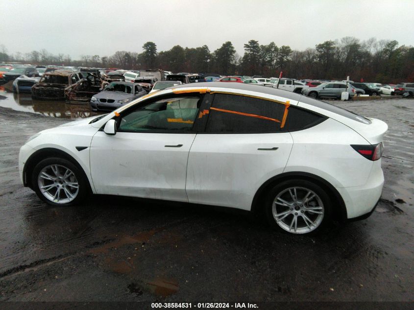 2021 TESLA MODEL Y LONG RANGE DUAL MOTOR ALL-WHEEL DRIVE - 5YJYGAEE9MF145991